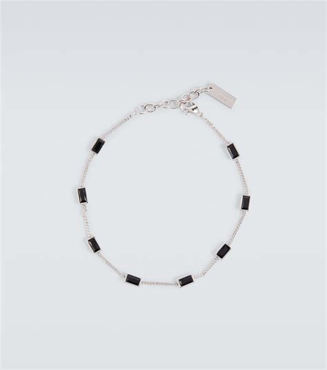 ysl onyx rectangle bracelet